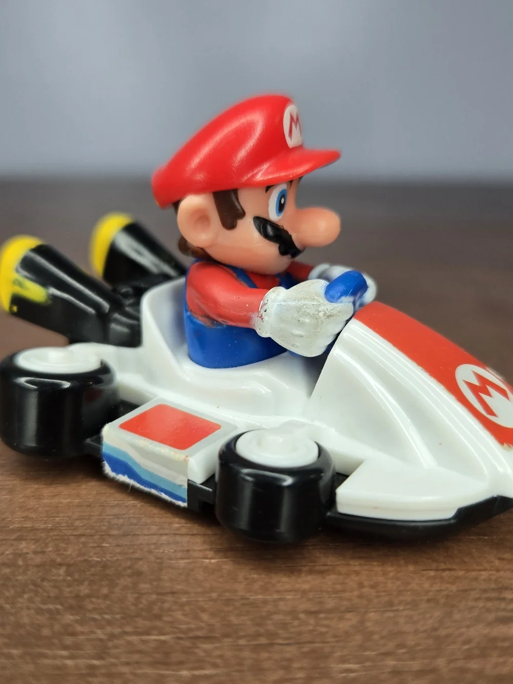 Kids Racing Toy Car Set with Red, Blue, Green Figures